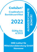 CrefoZert Siegel 2022